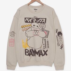 Baymax graffiti sweater (L)